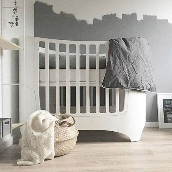 Leander® Otroška posteljica Baby 0-3 leta White Leander