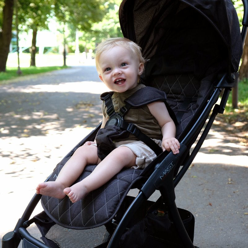 MAST® M2 Kompaktni otroški voziček Dark Grey Mast