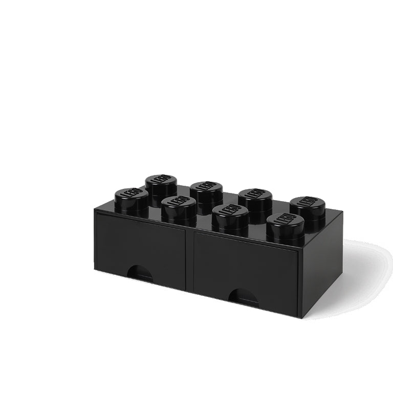 Lego® Škatla za shranjevanje s predali 8 Black Lego