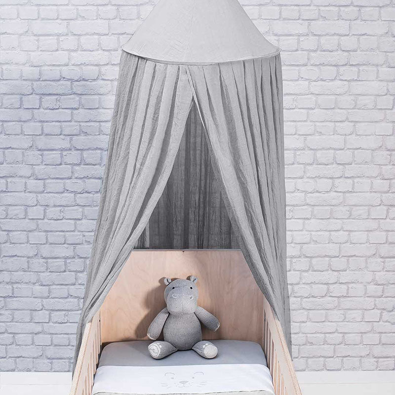 Jollein® Posteljni baldahin Soft Grey Jollein