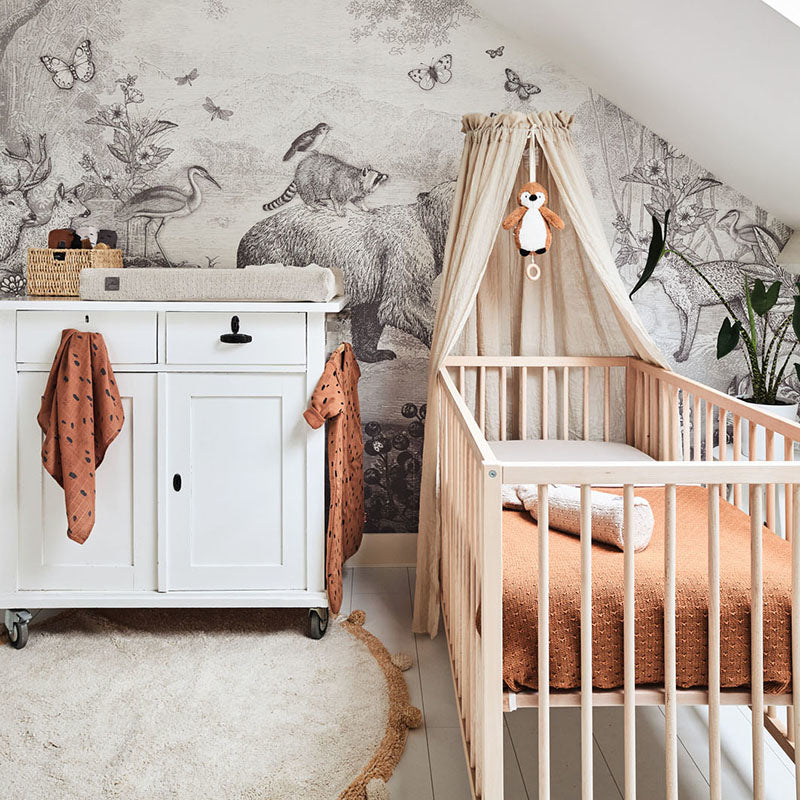 Jollein® Posteljni baldahin Vintage White Jollein