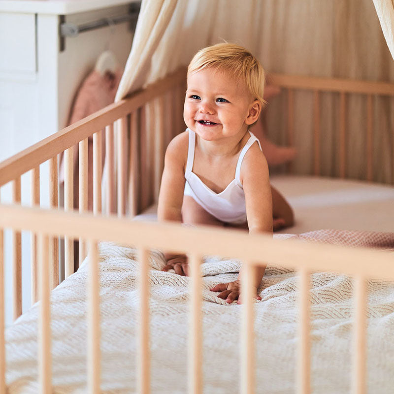 Jollein® Bombažna rjuha Pale Pink 120x60 Jollein