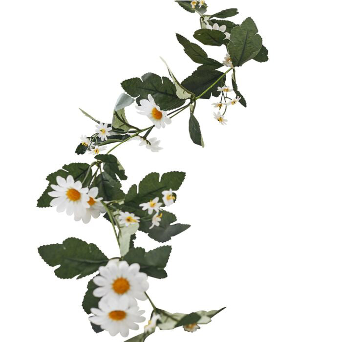 Ginger Ray® Namizne dekorativne marjetice Daisy Foliage Garland Ginger Ray
