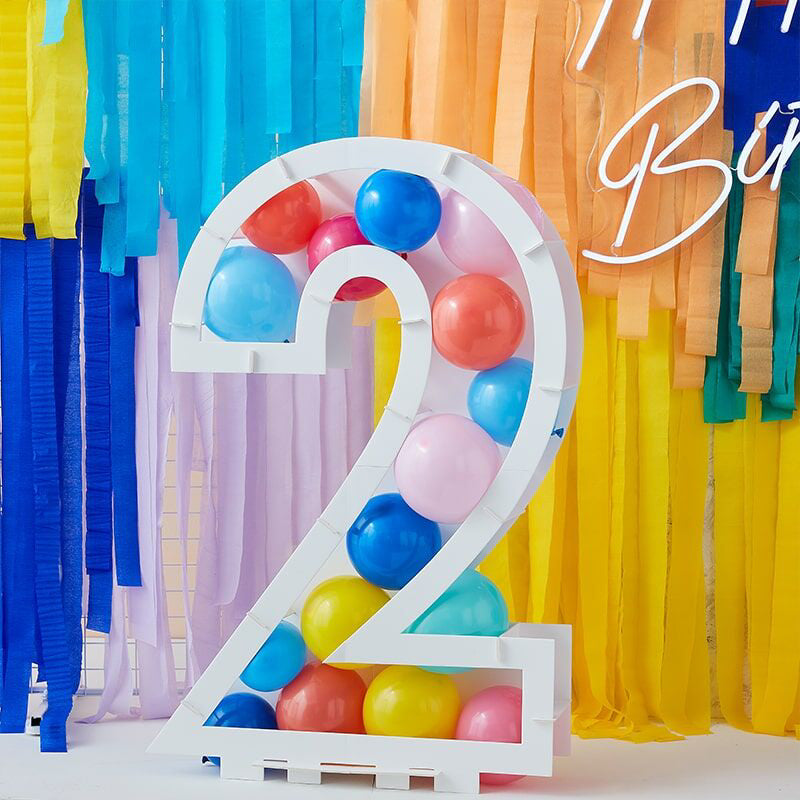 Ginger Ray® Stojalo za balone Mix It Up Številka 2 Ginger Ray