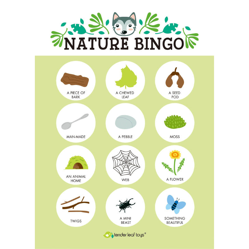 Tender Leaf Toys® Leseni set za izlet v gozd Forest Trail Set Tender Leaf Toys