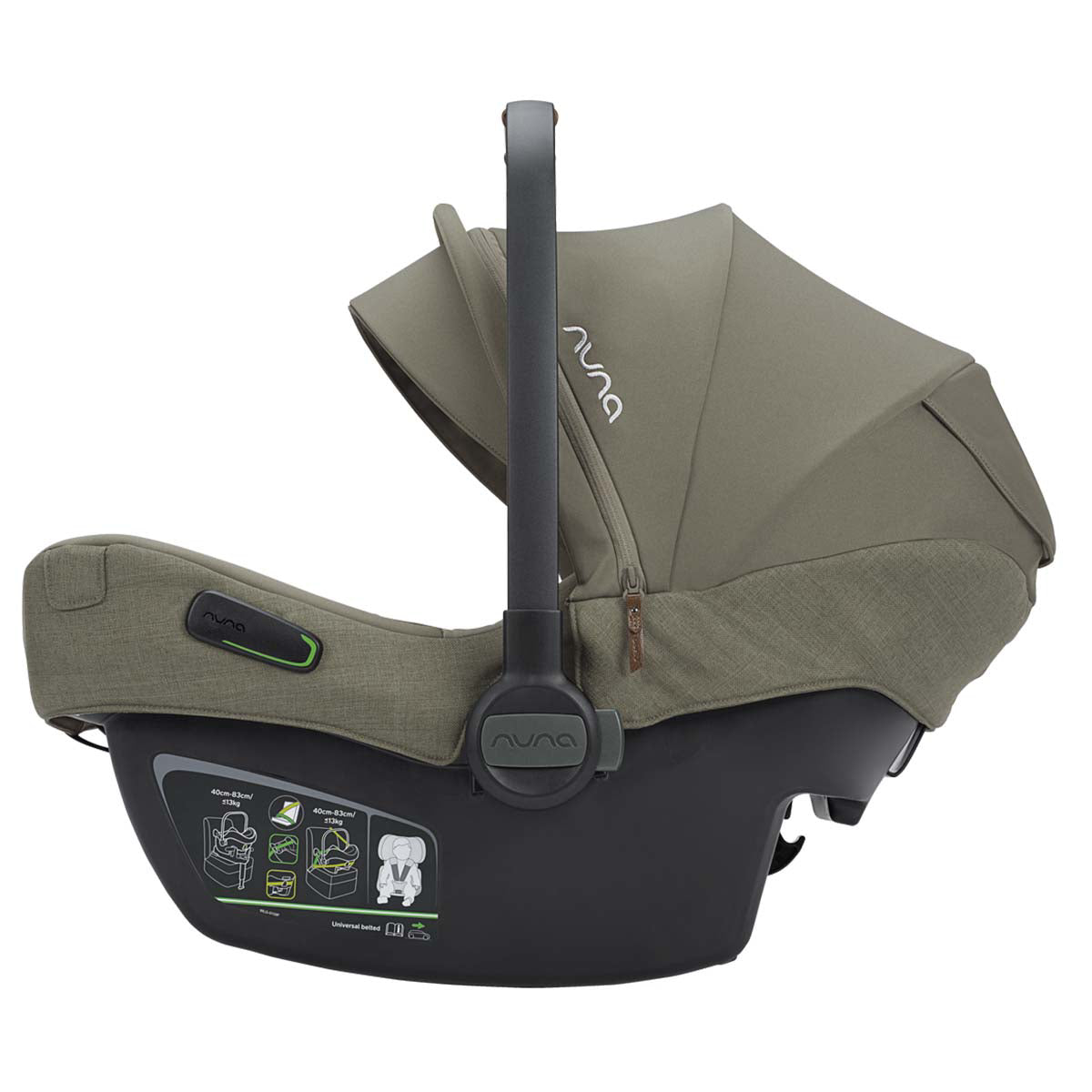 Nuna® Otroški avtosedež Pipa™ Next i-Size 0+ (40-83 cm) Pine Nuna