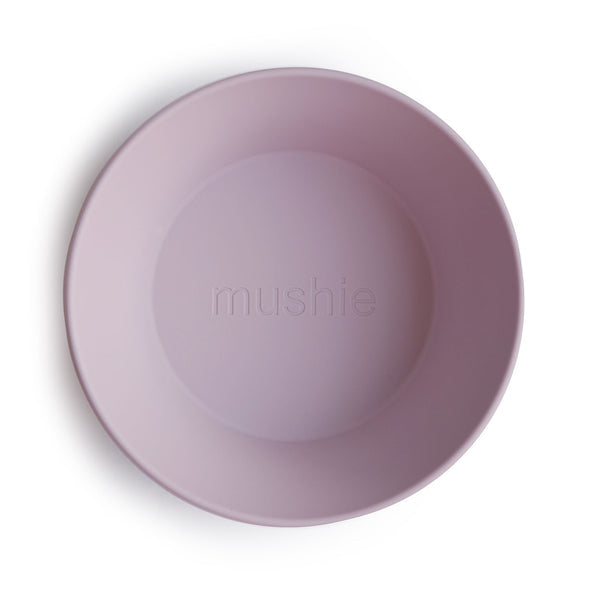 Mushie® Set dveh skledic Soft Lilac Mushie