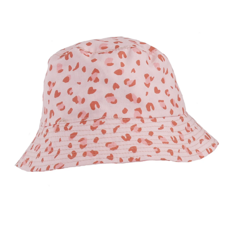 Swim Essentials® Klobuček z UV zaščito Old Pink Leopard 0-12 M Swim Essentials
