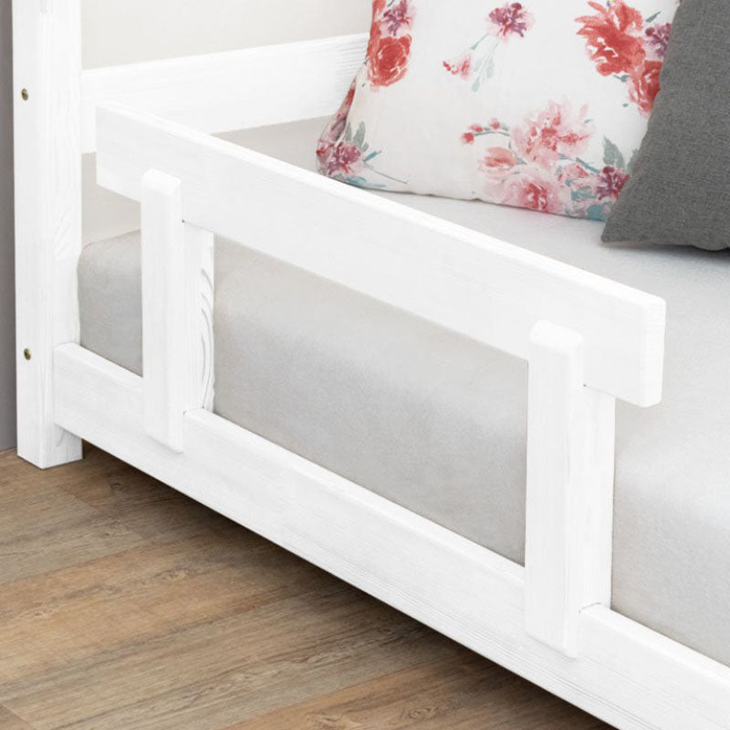 Benlemi® Ograja za posteljo TRUSTY White Benlemi