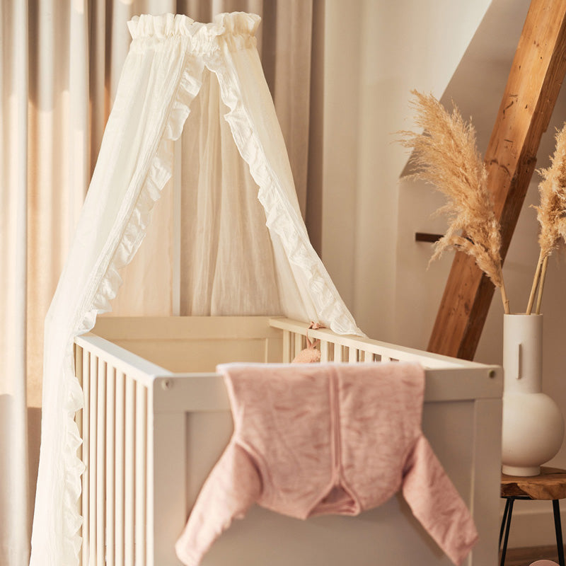 Jollein® Posteljni baldahin Ruffle Nougat Jollein