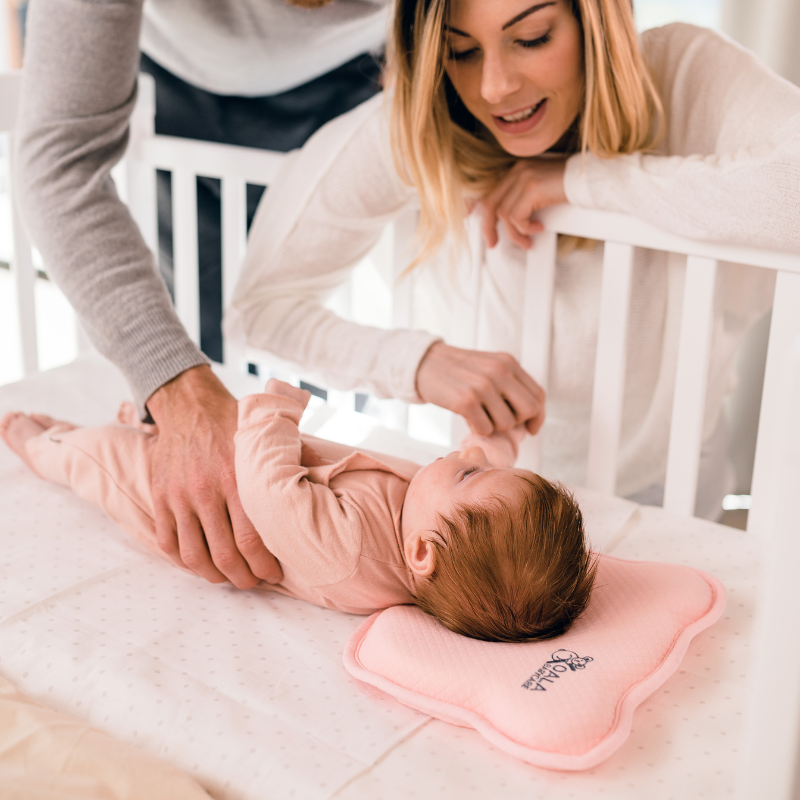 Koala Babycare® Pripomoček za preprečevanje zaležane glavice Perfect Head AIR Pink Koala Babycare