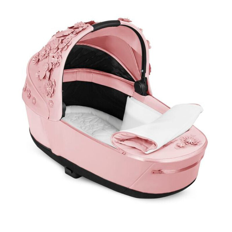 Cybex Fashion® Košara za novorojenčka Priam Lux Simply Flowers Pale Blush Cybex Fashion