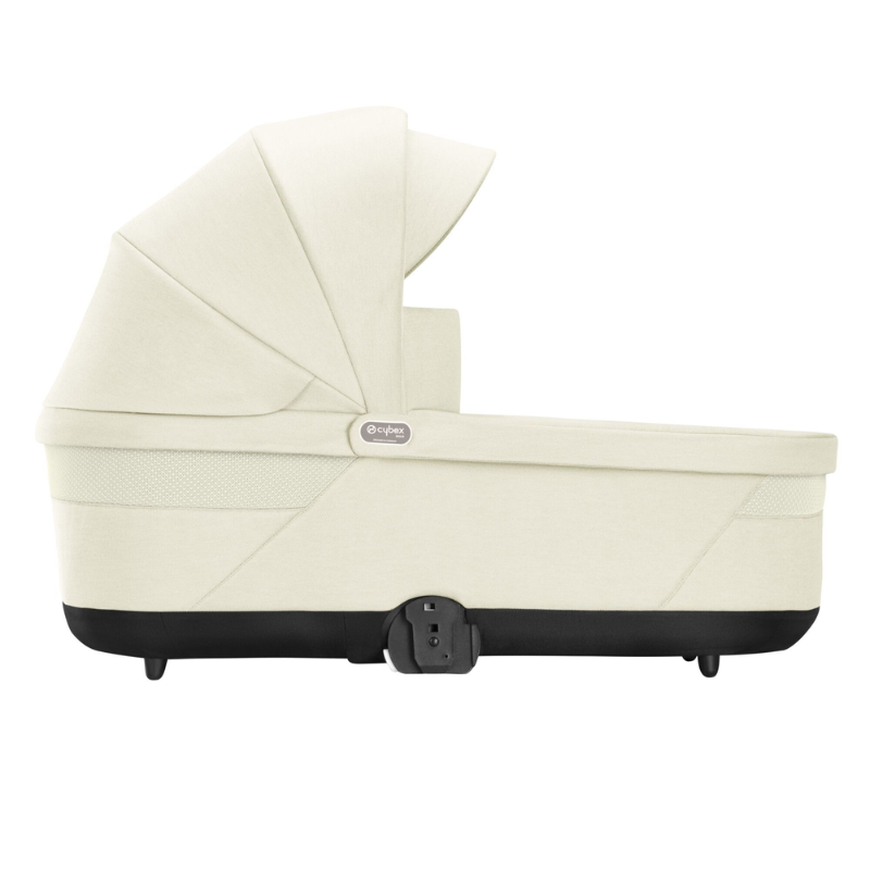 Cybex® Otroški voziček 4v1 Balios S Lux + Avtosedež Cloud G + IsoFix baza G Seashell Beige (+ Rain cover) Cybex
