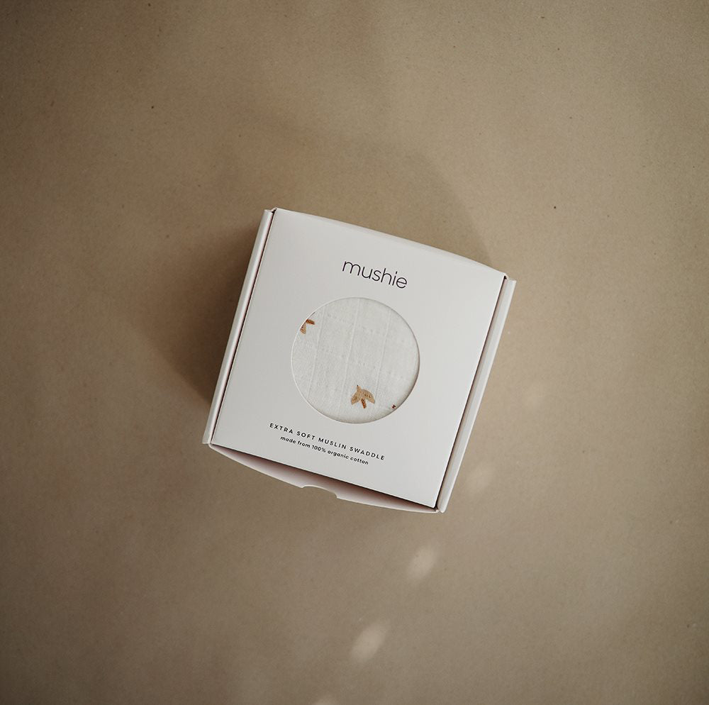 Mushie® Tetra plenička Dinosaurs 120x120 Mushie