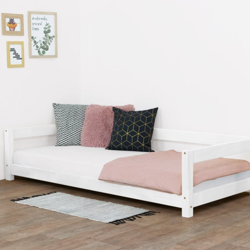 Benlemi® Otroška postelja STUDY 90x200 White Benlemi