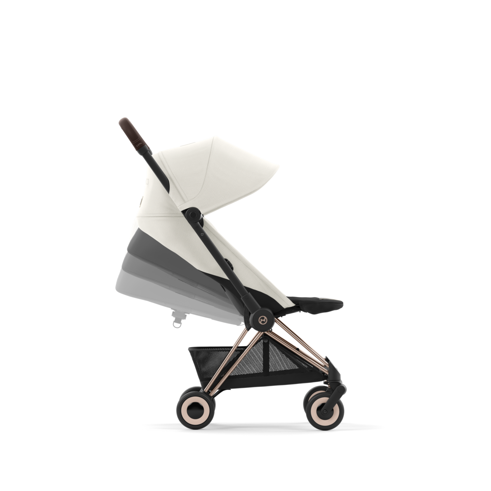 Cybex Platinum® Otroški voziček Coya™ Off White (Rosegold Frame) Cybex Platinum