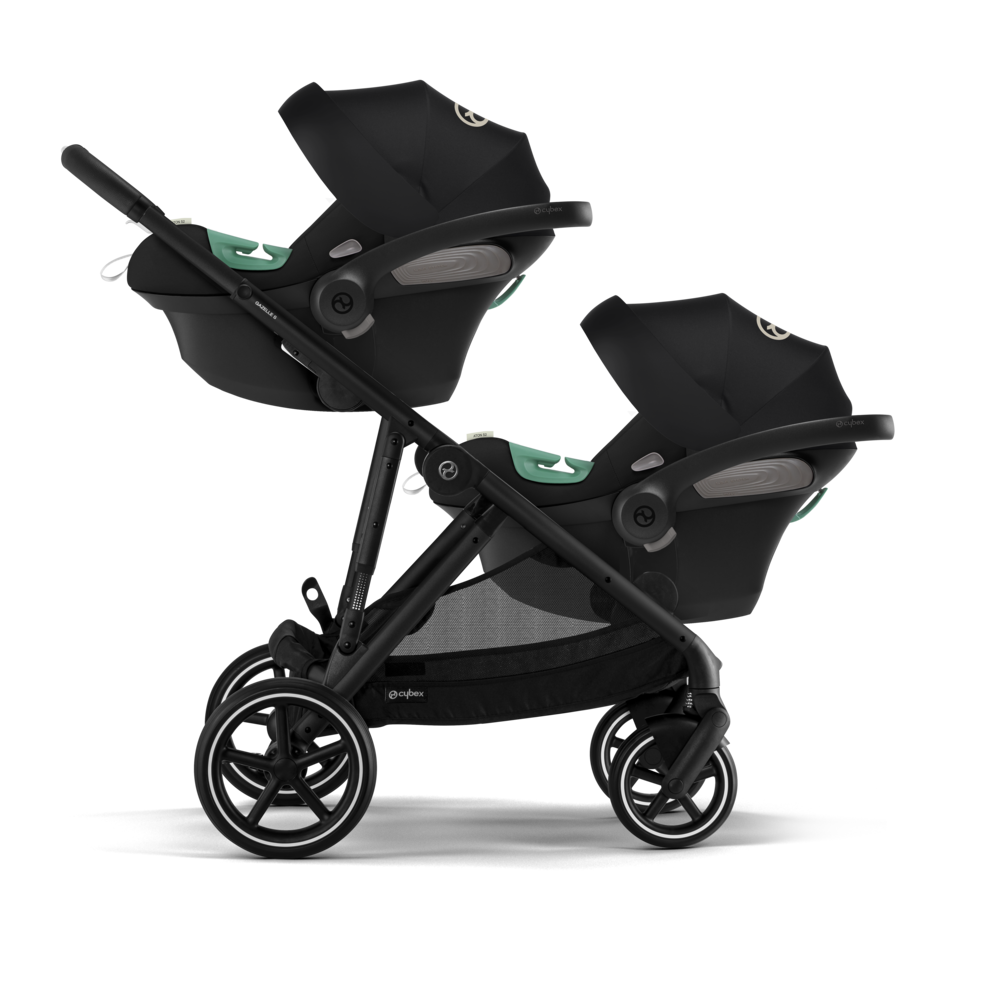 Cybex® Otroški voziček Gazelle™ S Moon Black (Black Frame) Cybex