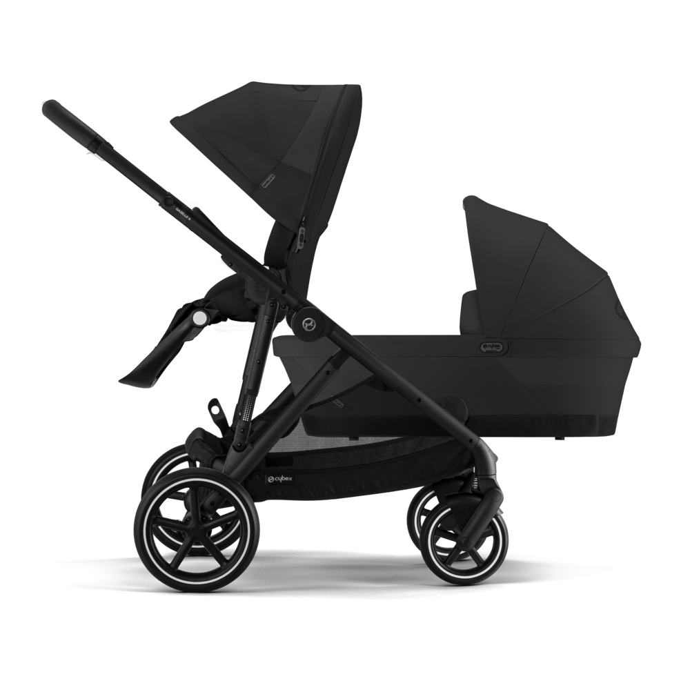 Cybex® Otroški voziček Gazelle™ S Moon Black (Black Frame) Cybex