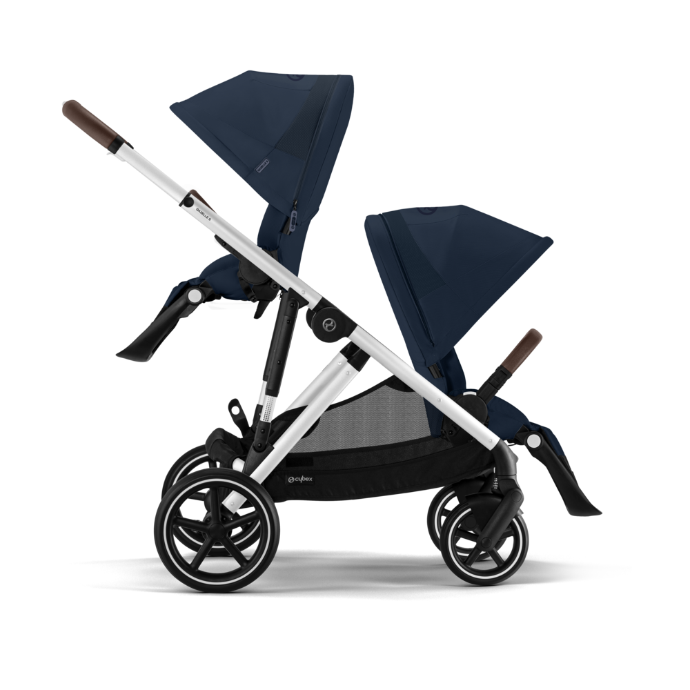 Cybex® Otroški voziček Gazelle™ Ocean Blue (Silver Frame) Cybex