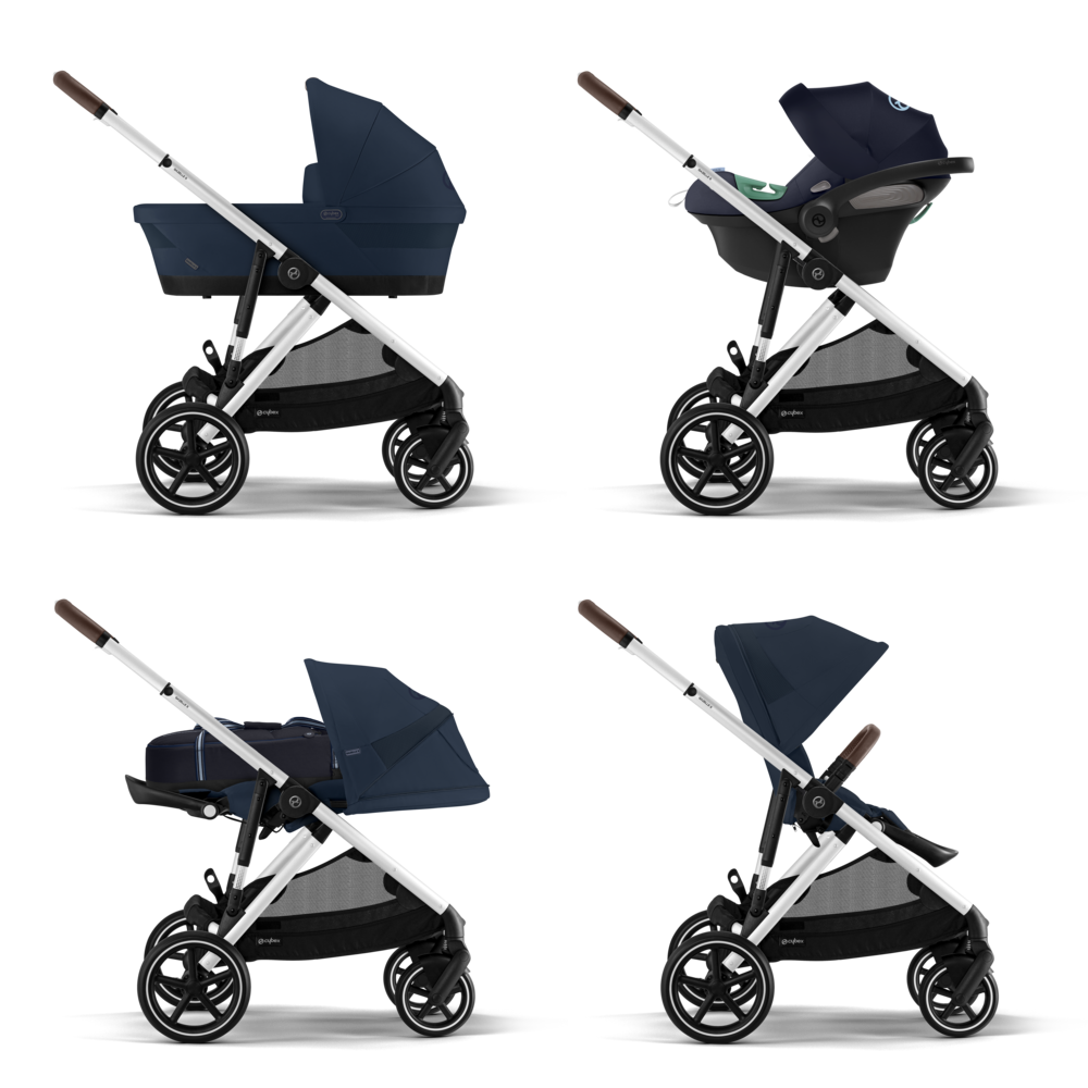 Cybex® Dodatni športni sedež Gazelle™ S Ocean Blue (Silver Frame) Cybex