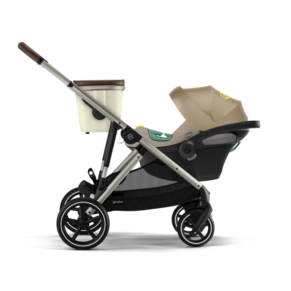 Cybex® Otroški voziček Gazelle™ Seashell Beige (Taupe Frame) Cybex