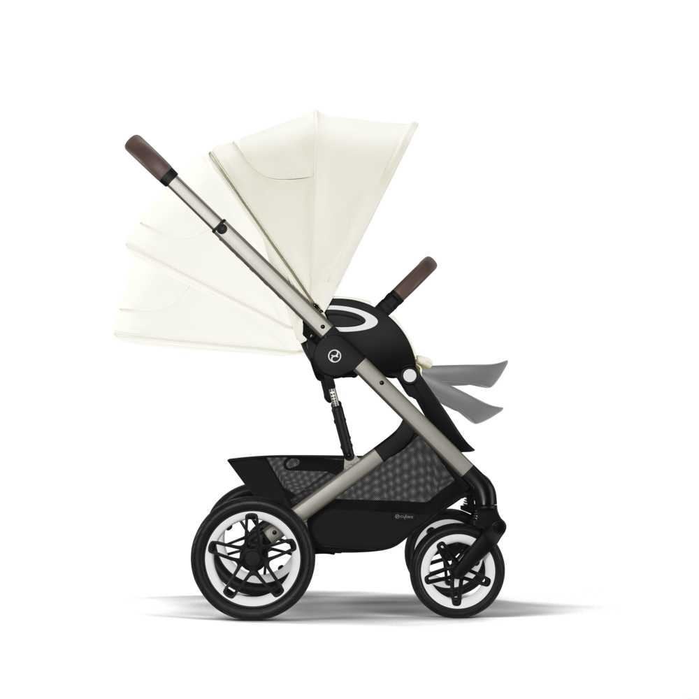 Cybex® Otroški voziček Talos S LUX (0-22 kg) Seashell Beige (Taupe Frame) Cybex