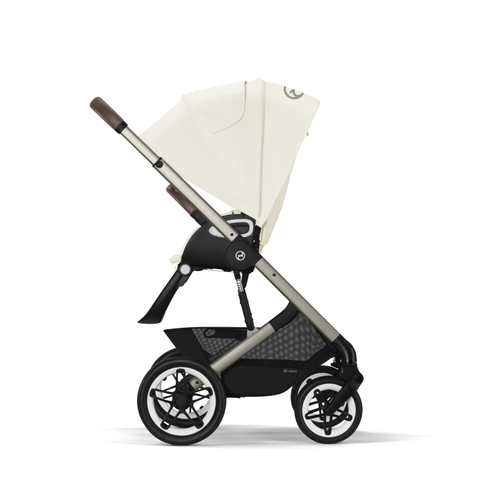 Cybex® Otroški voziček Talos S LUX (0-22 kg) Seashell Beige (Taupe Frame) Cybex