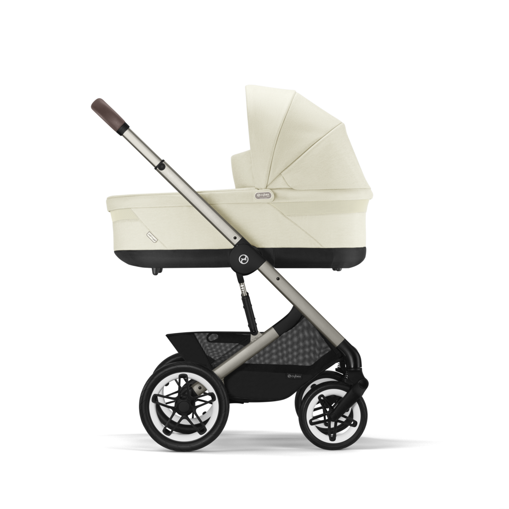 Cybex® Otroški voziček Talos S LUX (0-22 kg) Seashell Beige (Taupe Frame) Cybex