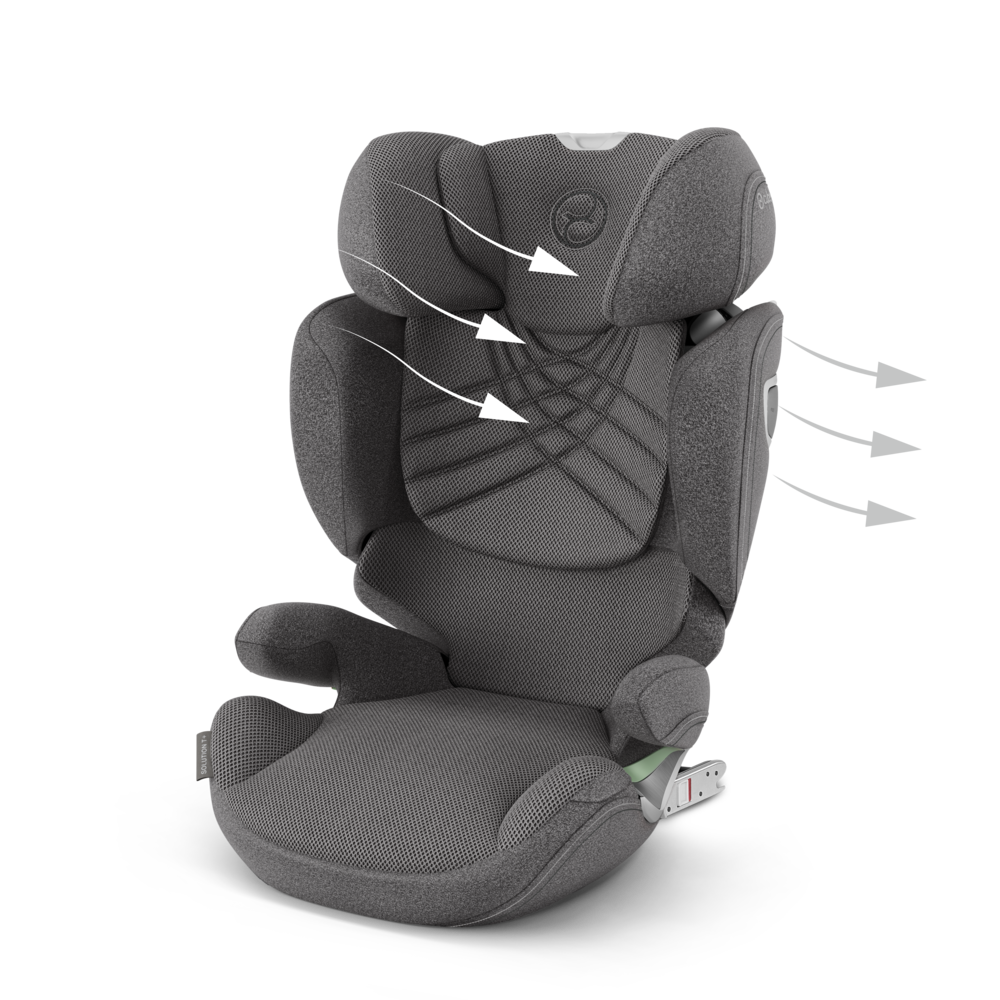 Cybex Platinum® Otroški avtosedež Solution T i-Fix 2/3 (15-36kg) PLUS Mirage Grey Cybex Platinum