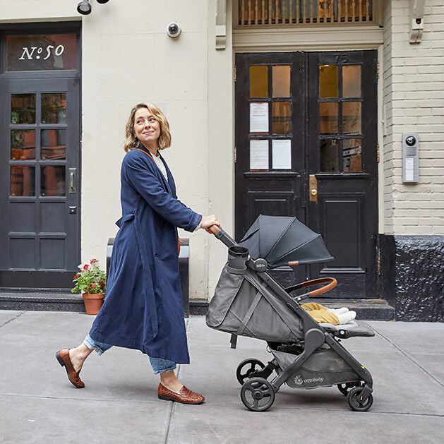 Ergobaby® Kompaktni mestni voziček Metro+ Deluxe London Grey Ergobaby