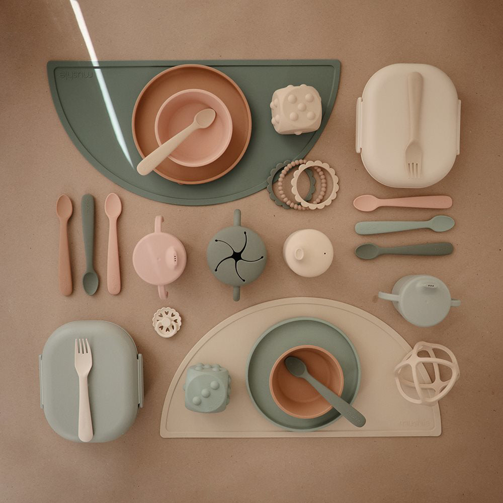 Mushie® Škatlica za malico Blush Mushie