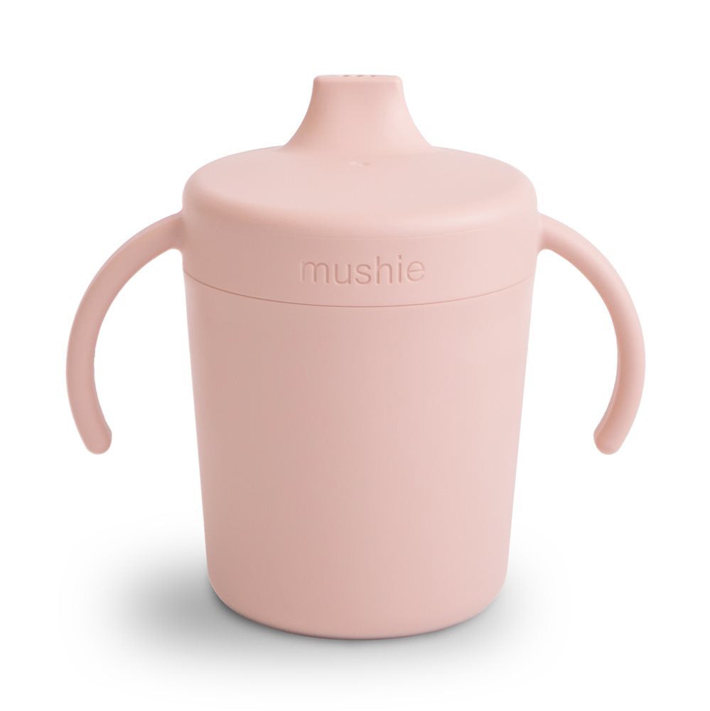 Mushie® Kozarček za učenje pitja Sippy Cup Blush Mushie
