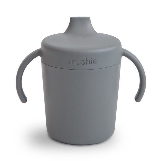 Mushie® Kozarček za učenje pitja Sippy Cup Smoke Mushie
