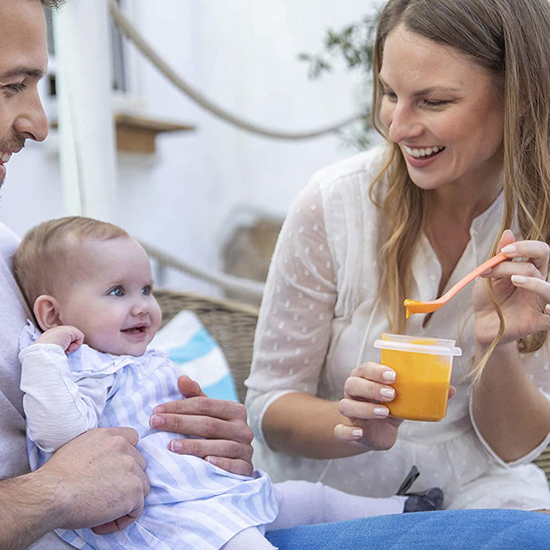 Miniland® Set 4 posodic za shranjevanje Candy 200ml Miniland