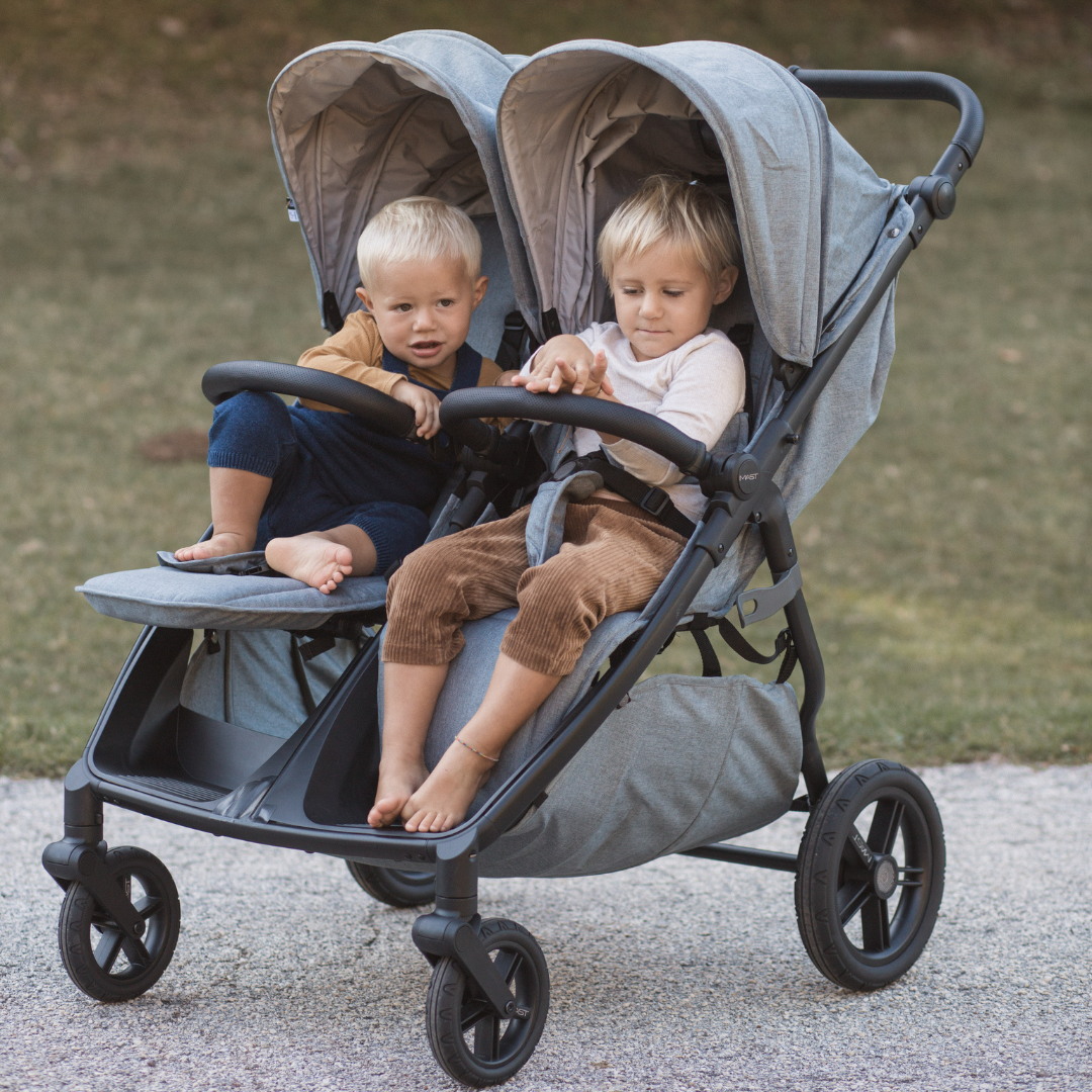 MAST® Otroški voziček TWIN X Onyx Mast