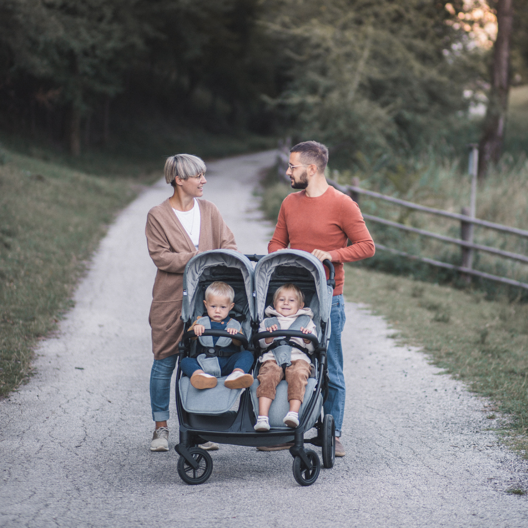 MAST® Otroški voziček TWIN X Glacier Lake Mast