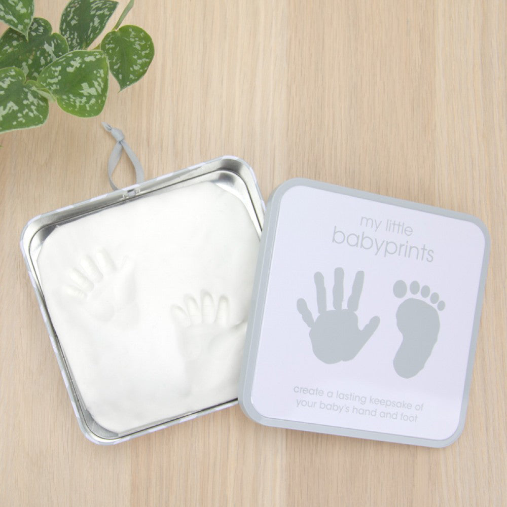 Pearhead® Moj Mali Odtis kvadratna škatlica - Grey Pearhead