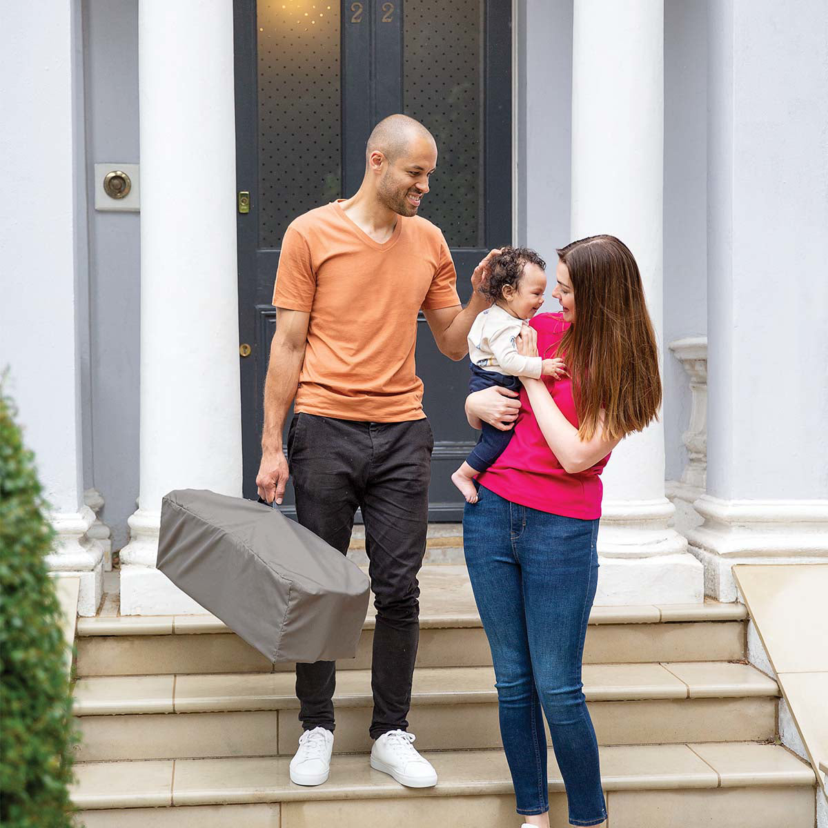 Joie® Prenosna posteljica Kubbie™ Sleep Foggy Grey Joie