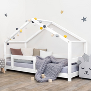 Benlemi® Otroška postelja Lucky 90x190 White Benlemi