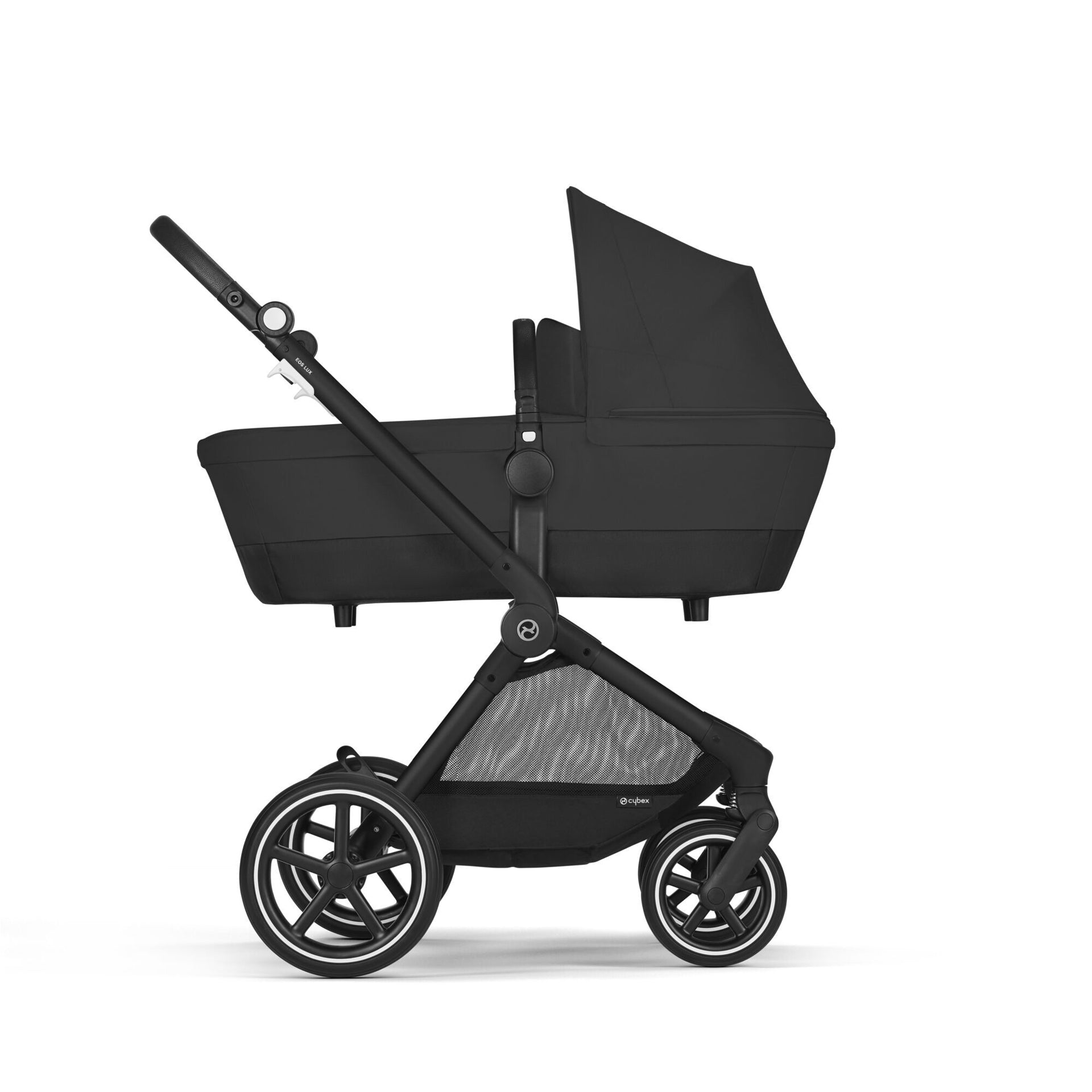 Cybex® Otroški voziček 2v1 Eos™ Lux Moon Black (Black Frame) Cybex