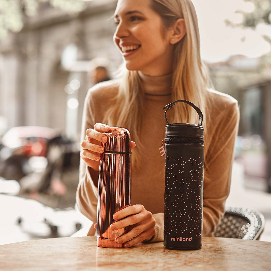 Miniland® Termovka Deluxe Rose 500ml Miniland