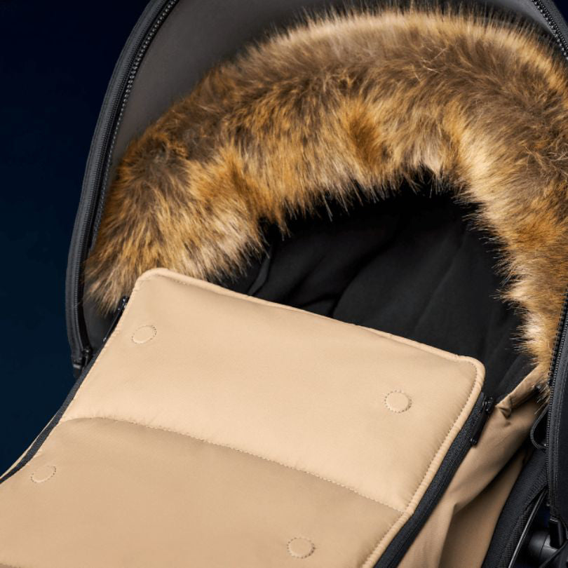 Anex® Zimska vreča za voziček HUG 6+ Brown Anex