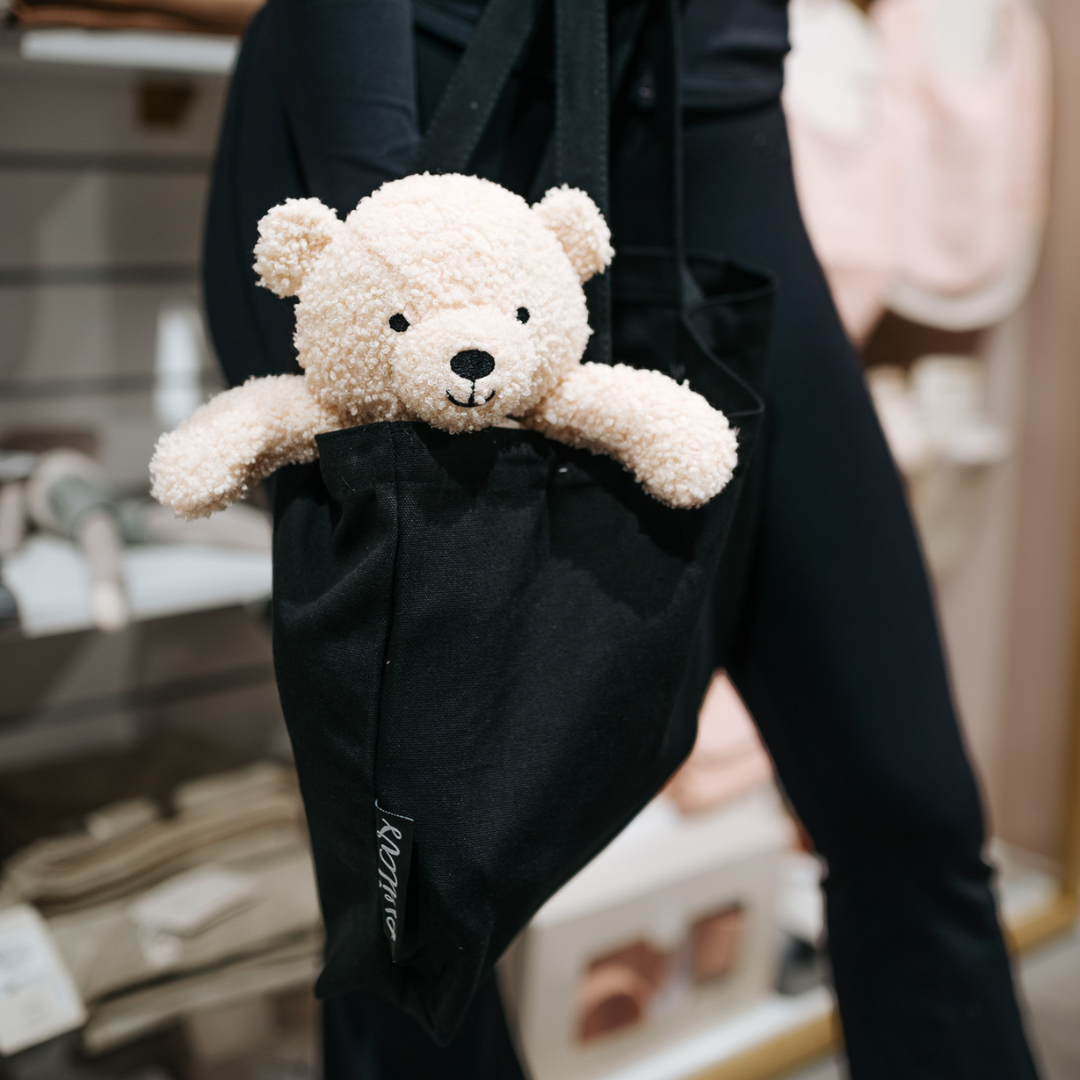 Evitas Bombažna Tote torba Black Evitas