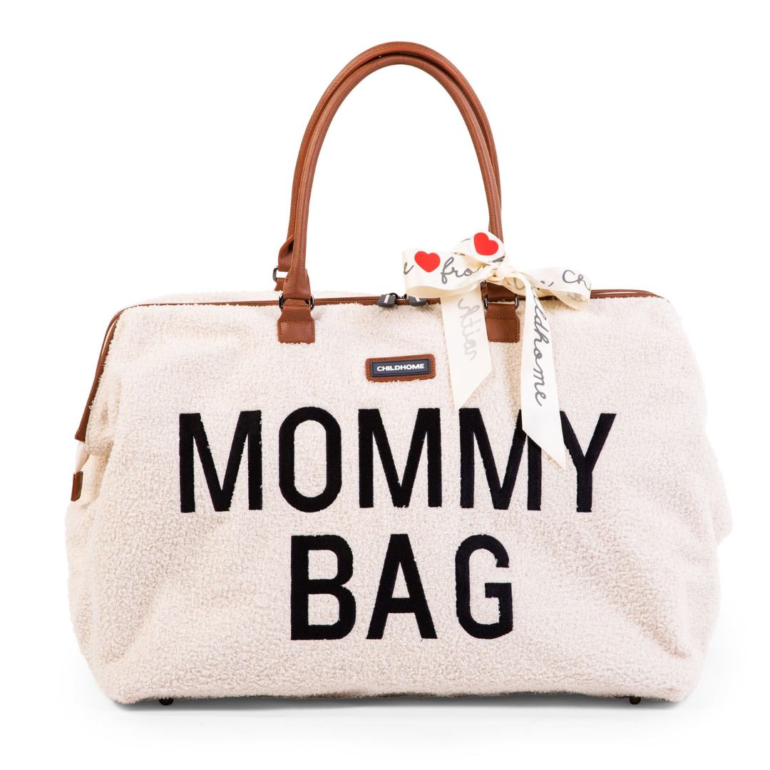 Childhome® Previjalna torba Mommy Bag Teddy Off White Childhome