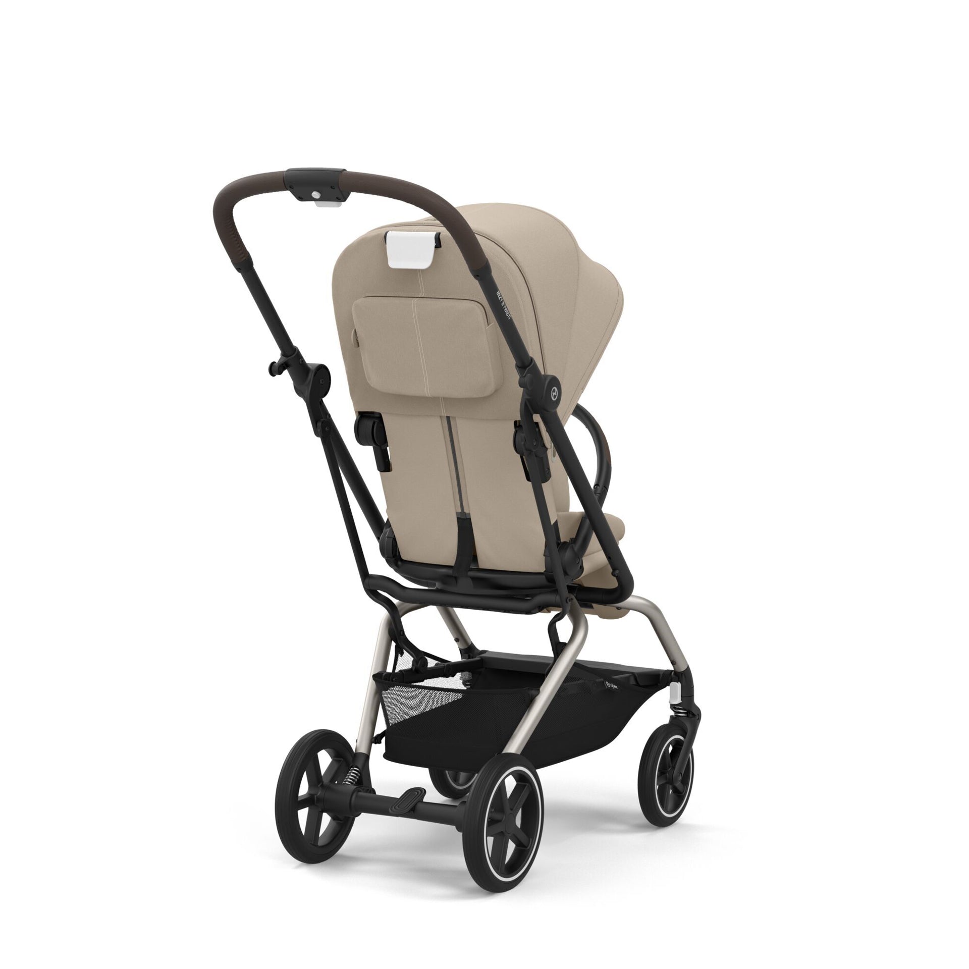 Cybex® Otroški voziček Eezy S Twist+2 Almond Beige (Taupe Frame) Cybex