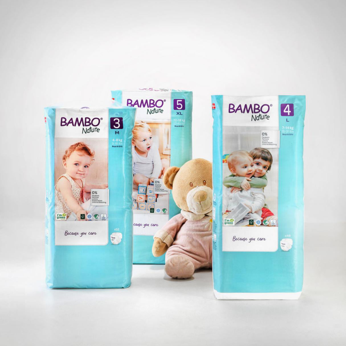 Bambo Nature® Plenice Maxi Velikost 4 (7-14 kg) 48 kos Bambo Nature