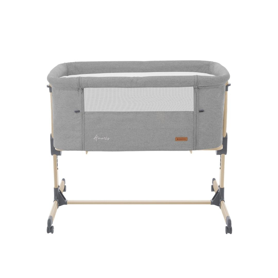 KikkaBoo® Obposteljna posteljica Amaris Light Grey KikkaBoo