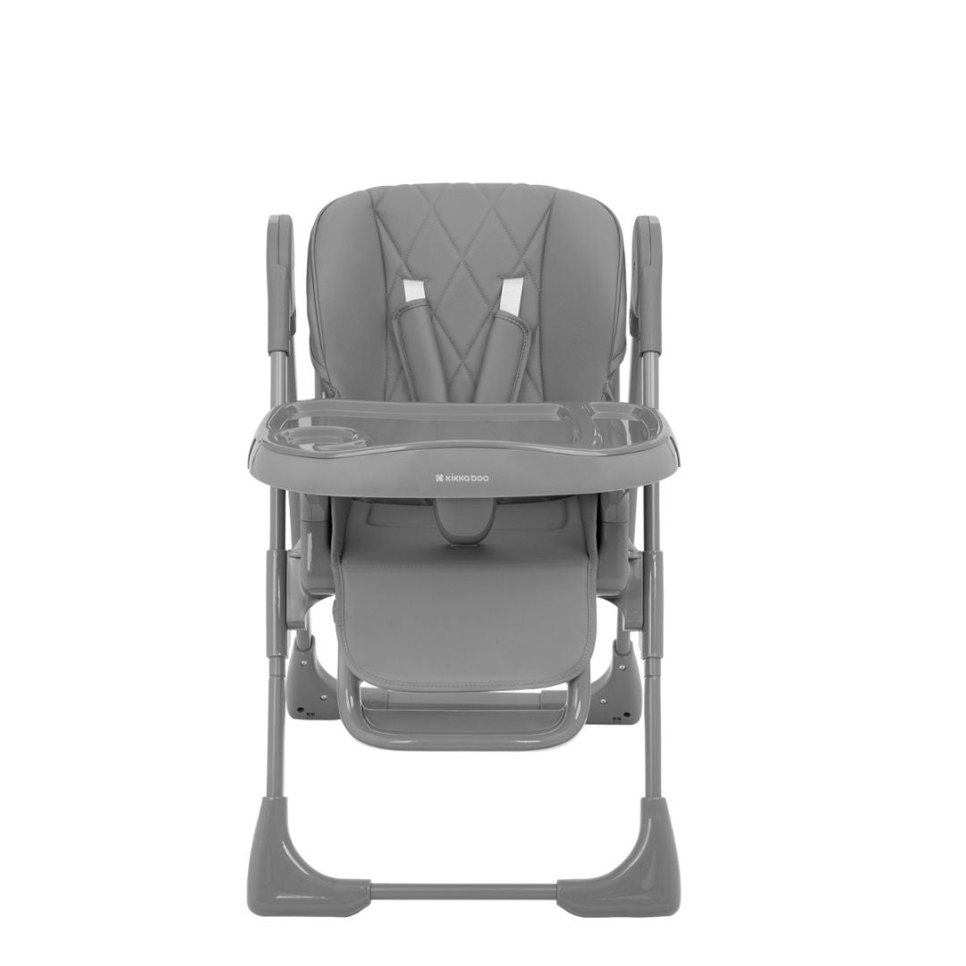 KikkaBoo® Otroški stol za hranjenje Comfy Grey KikkaBoo