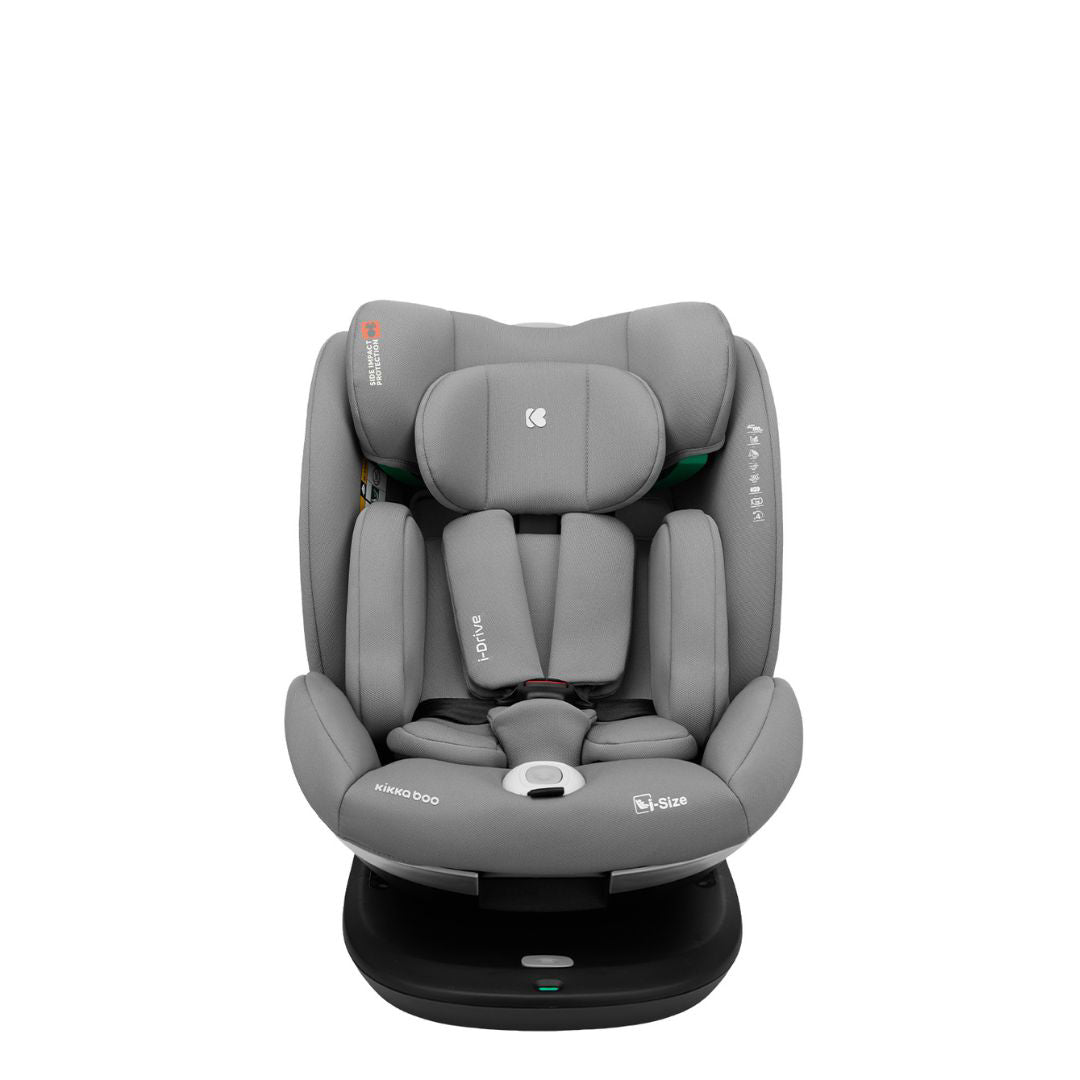 KikkaBoo® Otroški avtosedež 360° i-Drive i-SIZE (40-150 cm) Light Grey KikkaBoo