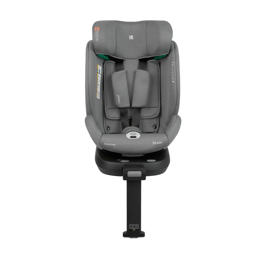 KikkaBoo® Otroški avtosedež 360° i-Twist i-SIZE (40-150 cm) Light Grey KikkaBoo